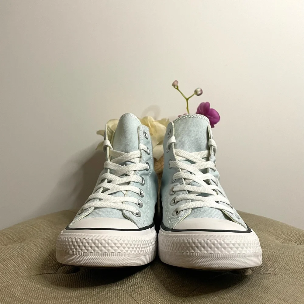 Converse High-Tops in “Polar Blue” Unisex Sneakers - Size 7.5/5.5 - Picture 3 of 15